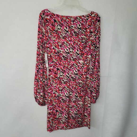 Laundry By Design Dress Womens 6 Sheath Ruched Split‎ Sleeve N2R3505SU - Picture 6 of 15